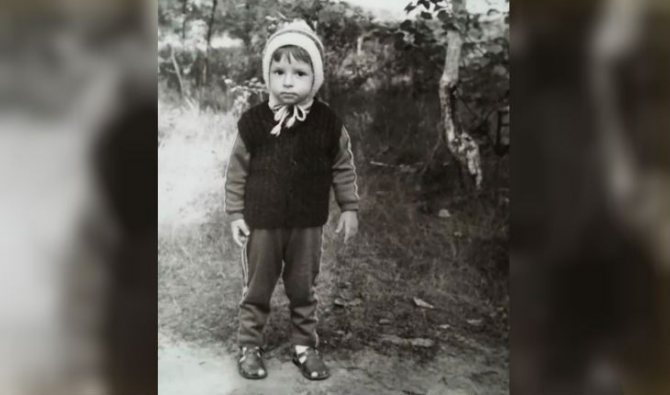 Максим Лагашкин в детстве