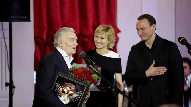 Режиссер Владимир Андреев на театральной премии Золотая маска
